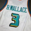 100% Cousu Ben Wallace 2000 01 Jersey Hommes XS-5XL 6XL chemise maillots de basket Retro NCAA