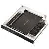 Zheino Aluminium 9.0 / 9.5 / 12.7mm 2e HDD / SSD CADDY 2.5 SATA NAAR SATA FRAME CADDY CASE ADAPTER BAY VOOR NOTEBOOK Laptop CD / DVD-ROM ODD