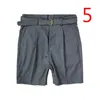 Summer hole denim shorts men's five points pants Korean version of the trend loose 5 thin section 210420