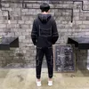 Veste réfléchissante de printemps et pantalons à la cheville Ensembles Manteaux à capuche multi-poches Streetwear Hip Hop Hommes Femmes Harajuku Vêtements Survêtement pour hommes