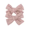 Designer Hair Clips For Baby Girls Schoolgirl Bowknot Hairclips Accessories Headpiece Fascinator Barrettes
