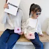 Sweet Princess Accessories Pleated Chain Children's Sadel Purse Girl Fashion Korean Style Parent Child Bag Wholesale Söt liten fickgåva