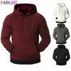 Men's Wine Red Heavyweight Hooded Sweatshirt Winter Sweatshirts Mens Hoodies with Kanga Pocket Diamond Quilted Pattern 2XL 210522