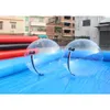 Commerciële Outdoor Games opblaasbare water zwembad lucht geblazen zwemmen drijvende apparatuur voor wandelen Zorb Ball Games