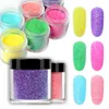 Nail Glitter 10ML Canned Crystal Mud Polish Sequins DIY Decorative Glue Jewelry Holographic Nails Prud22