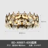 Ceiling Lights Simple Postmodern Light Luxury Crystal Lamp Nordic Bedroom Study Dining Room Living Lighting