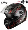 Motosiklet Kaskları 2 Hediyeler Çift Hilldown Off Off Full Yüz Kask Kir Bisiklet ATV Dot Sertifikalı Moto Sport MAN7433032