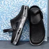 Sommer neue Herren-Lochschuhe, leichte Gartenschuhe, Strand, Studentenmode, Slip-on-Sandalen