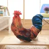 Creative Stuffed Toys for Children Stuffing Large Chicken Doll Cute Soft Toy Sleeping Pillow Toy Chicken Cock Hen Cushion Q0727