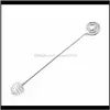 Other Tools Stainless Steel Honey Stirrer Long Handle Milk Powder Mixer Coffee Mixing Stick Multifunction Kitchen Accessories Wb793 5F Ndpgc