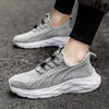 Kvalitetskvinnor Topp Mens Running Shoes Black White Grey Outdoor Sports Trainers Sneakers Storlek 39-44 Kod LX31-FL8955