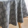 150 cm Tovaglia decorativa Panno di lino in cotone Panni rotondi Copertura da pranzo Obrus Tafelkleed mensola del camino mesa nappe 210626
