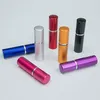 5 ml lege parfumfles 7 kleuren navulbare fles aluminium spray verstuiver flessen draagbare reiziger pomp sproeier cosmetische containers ondersteunen logo aangepast