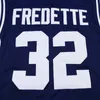 NCAA Brigham Junger Cougars Jimmer Fredette College Basketball -Trikot Blue White Herren #32 Jimmer Fredette Shirts Universität Stitched Trikots