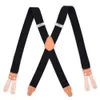 Fashion Classic Adults Braces Suspenders Casual Straps X-Back Shape Mens Trousers Suspensorio Button End Logger Work Suspenders2457