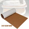 Decking Eva schiuma per pavimenti marini barca autoadesivo teak foglio di teak legno tappeto tappeto per accessori yacht