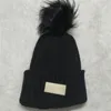 Pom hiver nouveau chapeau de laine chaud concepteur tricoté femmes chapeaux bonnets casquettes