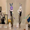 Anime Hyperdimension Sexy Girls Figuras Neptunia Ing Purple Heart Bunny Girl PVC Acción Figura Modelo de colección de figuras Muñeca Q072240C