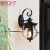 bright outdoor porch lights