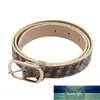 Pu Girl Leather Belt Jeans Fine Belts For Women New female Designer Candy Color Painted belts Lady