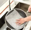 Bulaşık bezi ev süper emici temizleme bezi mikrofiber mutfak havlu bulaşık bezleri yıkamak için paçavra