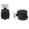 Bag Parts & Accessories 1Pcs Tables And Chairs Casters 2 Inch Universal Flat Wheel Plate Swivel Caster