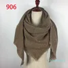 Women Plain Scarves Grid Tassel Oversized Check Shawl Tartan Cashmere triangle Scarf Winter Neckerchief new design wraps