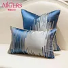 Avigers Luxury Yellow Blue Green Black Navy Blue White Melody Cushion Cover Modern Minimalist Home Decorative Pillow Case 210401