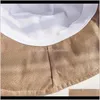 Wide Brim Caps Hats, Scarves & Gloves Fashion Aessories Drop Delivery 2021 Summer Linen Uv Protection Sun Hats For Women Foldable Cute Bucket