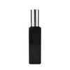20ml Black Defume Black Black Spray Bottle Ricaricabile Bottiglie di campionamento Vuoto Vuoto Test Vials