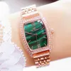 Reloj mujer kvinna klockor kända varumärke liten grön kvinnlig armbandsur elegant klänning klocka för kvinnor Montre Femme 210527