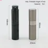 200 x Top Quality 8ML Travel Portable Replaceable Empty Metal Atomizer Perfume Bottle Aluminum Spray Parfume Containershigh qty