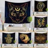 Tapeçarias Dark Animal Tapeçaria Pendurar Home Decoração Decoração Decoração Estrangeira Aesthética Suprimentos Anime