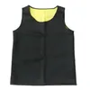 Men's Body Shapers Sauna Vest Ultra Sweat Shirt Man Black Waist Cincher Slimming Trainer Corsets Shapewear