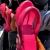 Kobiety Flip Flop Slipper Wysokiej jakości miękka skórzana kobieta poślizg na butach zewnętrznych żeńskie sandały przyczynowe niskie szkiełki obcasowe lato 210928 gai