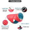 Reversible Pet Dog Clothes Waterproof Winter Warm Coat Down Jacket For Small Medium Dogs Schnauzer Pet Puppy Clothing 211007