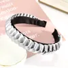 Woman Headband Pu Leather Retro Hair Bands For Women Twist Braided Girls Female Hair Accessories Fashion Head Hoop