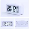 Floor Clocks Upgraded Version Of Multi-function Smart Clock With Large Screen Display Smarts Photosensitive Temperature Version Luminous Alarm Home