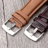 Äkta Kalv Hide Leather Watch Strap Band för Timex T2N720 T2N721 TW2T76300 Bulge Width 16mm Mäns Armbandsur Armband H0915