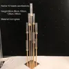 Candle Holders Tall Wedding Centerpieces Decoration Glass Acrylic Chimney Stand Home Candlestick Decor