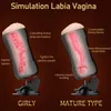 Masturbatori masturbatori maschi vagina tasca vera glande di figa stimola la tazza di aspirazione a rotazione del massaggiatore giocattoli per sesso maschile libero 220831