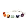 Irregular Natural Energy Healing Crystal Stone Charm Bracelets For Women Girl Party Club Birthday Wedding Decor Jewelry