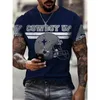 T-shirts pour hommes T-shirts imprimés en 3D américains Mode unique Belle respirante et confortable Fête quotidienne Voyage Impact visuel Gothique