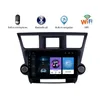 Reproductor de DVD para coche de 10,1 pulgadas, navegación GPS Multimedia para Toyota Highlander 2014-2015, sistema Android, radio estéreo, compatible con Carplay Mirror Link, Control del volante