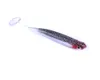 3D peixe artificial worms macio isca de laser 10colors 11cm 5g silicone borracha de borracha shad pesca