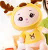 8 pollici simpatico cartone animato fulvo peluche peluche animali cervi Sika giocattoli figurine ragazza regali di compleanno 7hj T2