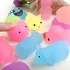 Squishy Buns Toys Slow Rising Animals Kid Glowing In The Dark Luminous Kneading Led Mini Flashing TPR Music Decompression Toy