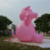 XYINFLATABLE Activity Giant Inflatible Pink Pig z bezpłatnym drukiem logo do reklamy