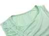 女性のセクシーなドレス夏のOネックノースリーブ収縮巾着スリムウエストラップヒップミニレディースソリッドパーティーペンシルES 210522