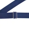 Side Clip Trucker Suspenders dla mężczyzn pracuje 25cm szerokości X-back z 2 zatrzaskami Hook Regulowany elastyczne ciężkie spodni brojowe czarne